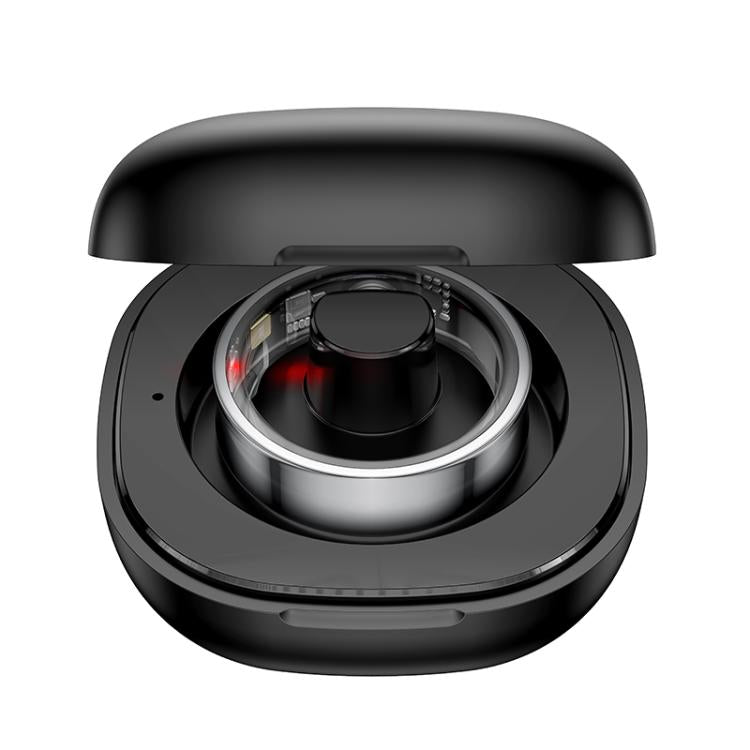 Yesido IO33 Health Monitor Smart Ring, Support Body Temperature / Heart Rate / Blood Pressure / Female Physiological Reminder, Size:57mm Inner Circumference(Black) - Smart Rings / Smart Telephones by Yesido | Online Shopping UK | buy2fix
