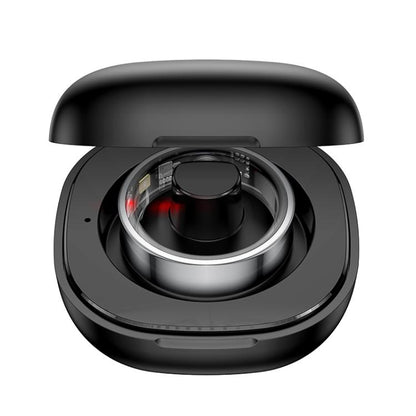 Yesido IO33 Health Monitor Smart Ring, Support Body Temperature / Heart Rate / Blood Pressure / Female Physiological Reminder, Size:57mm Inner Circumference(Black) - Smart Rings / Smart Telephones by Yesido | Online Shopping UK | buy2fix