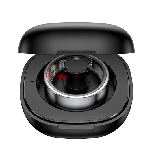 Yesido IO33 Health Monitor Smart Ring, Support Body Temperature / Heart Rate / Blood Pressure / Female Physiological Reminder, Size:57mm Inner Circumference(Black) - Smart Rings / Smart Telephones by Yesido | Online Shopping UK | buy2fix