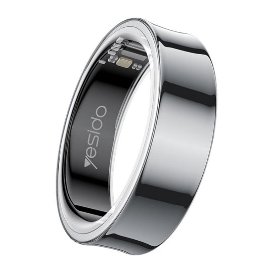 Yesido IO33 Health Monitor Smart Ring, Support Body Temperature / Heart Rate / Blood Pressure / Female Physiological Reminder, Size:63mm Inner Circumference(Black)