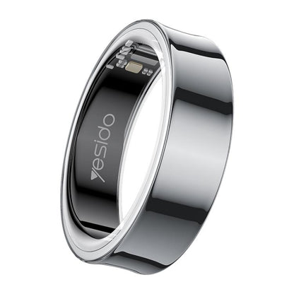 Yesido IO33 Health Monitor Smart Ring, Support Body Temperature / Heart Rate / Blood Pressure / Female Physiological Reminder, Size:68mm Inner Circumference(Black) - Smart Rings / Smart Telephones by Yesido | Online Shopping UK | buy2fix