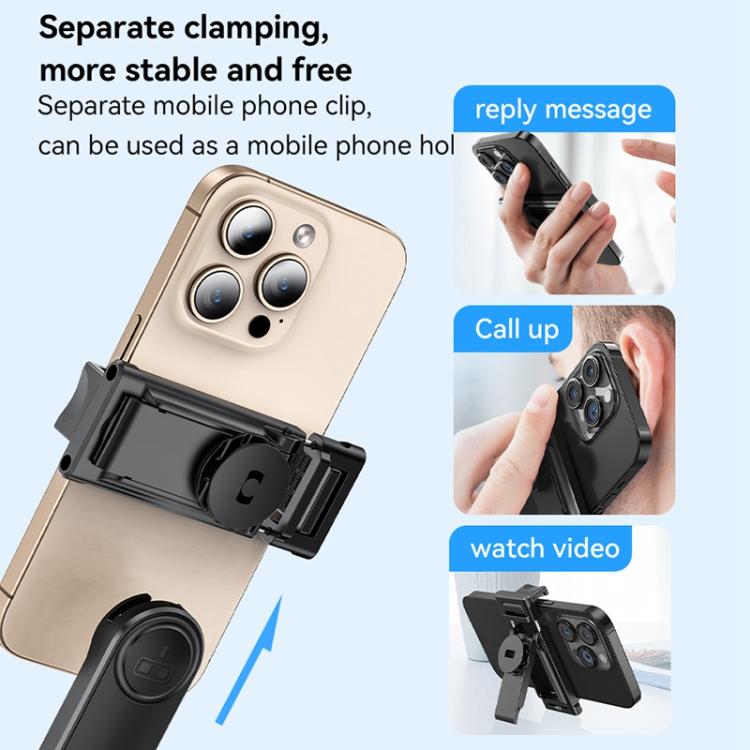 Yesido SF23 Face Tracking Tripod Bluetooth Selfie Stick(Black) - Selfie Sticks by Yesido | Online Shopping UK | buy2fix