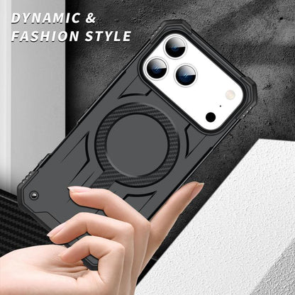 For iPhone 17 Pro Max Straship MagSafe TPU Hybrid PC Phone Case(Black) - iPhone 17 Pro Max Cases by buy2fix | Online Shopping UK | buy2fix