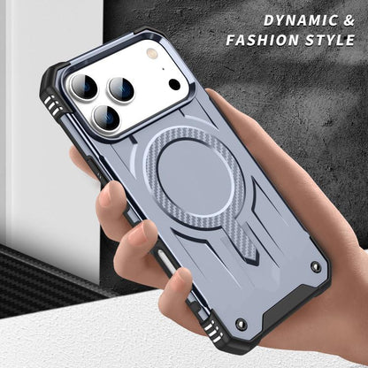 For iPhone 17 Pro Max Straship MagSafe TPU Hybrid PC Phone Case(Gray) - iPhone 17 Pro Max Cases by buy2fix | Online Shopping UK | buy2fix