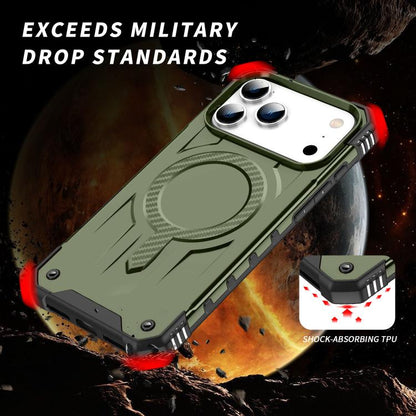 For iPhone 17 Pro Max Straship MagSafe TPU Hybrid PC Phone Case(Army Green) - iPhone 17 Pro Max Cases by buy2fix | Online Shopping UK | buy2fix