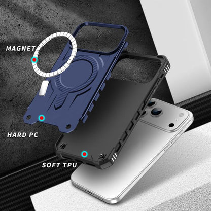 For iPhone 17 Pro Max Straship MagSafe TPU Hybrid PC Phone Case(Blue) - iPhone 17 Pro Max Cases by buy2fix | Online Shopping UK | buy2fix