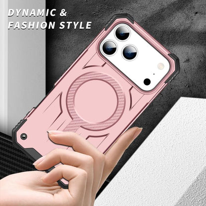 For iPhone 17 Pro Max Straship MagSafe TPU Hybrid PC Phone Case(Rose Gold) - iPhone 17 Pro Max Cases by buy2fix | Online Shopping UK | buy2fix