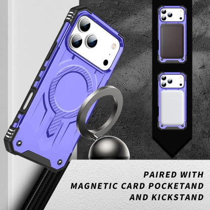 For iPhone 17 Pro Max Straship MagSafe TPU Hybrid PC Phone Case(Purple) - iPhone 17 Pro Max Cases by buy2fix | Online Shopping UK | buy2fix