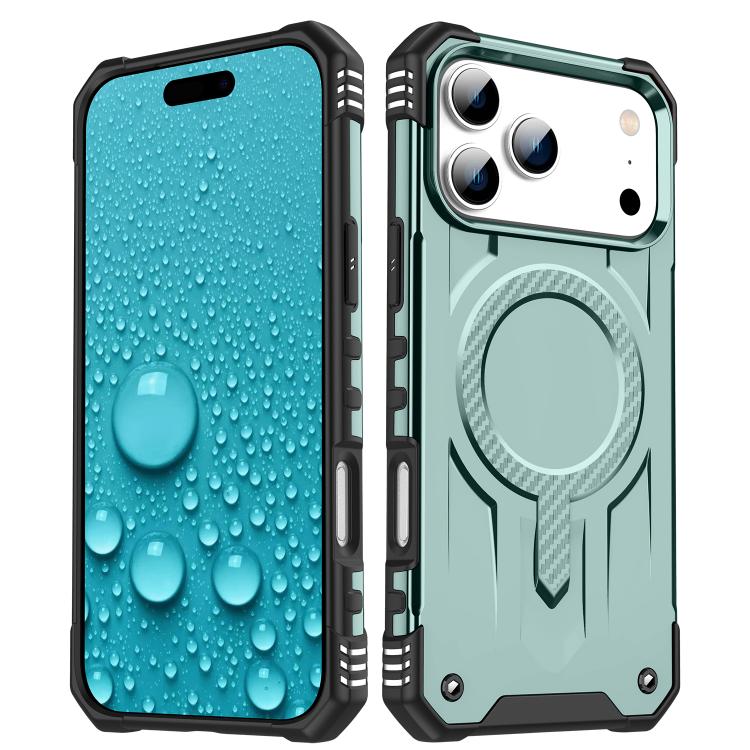 For iPhone 17 Pro Straship MagSafe TPU Hybrid PC Phone Case(Midnight Green) - iPhone 17 Pro Cases by buy2fix | Online Shopping UK | buy2fix
