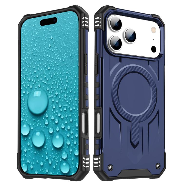 For iPhone 17 Pro Straship MagSafe TPU Hybrid PC Phone Case(Blue) - iPhone 17 Pro Cases by buy2fix | Online Shopping UK | buy2fix