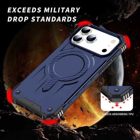 For iPhone 17 Pro Straship MagSafe TPU Hybrid PC Phone Case(Blue) - iPhone 17 Pro Cases by buy2fix | Online Shopping UK | buy2fix