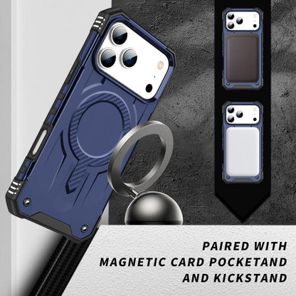 For iPhone 17 Pro Straship MagSafe TPU Hybrid PC Phone Case(Blue) - iPhone 17 Pro Cases by buy2fix | Online Shopping UK | buy2fix