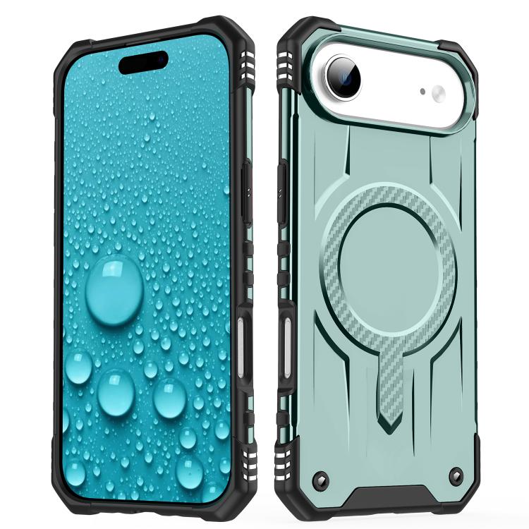 For iPhone Air Straship MagSafe TPU Hybrid PC Phone Case(Midnight Green) - iPhone Air Cases by buy2fix | Online Shopping UK | buy2fix