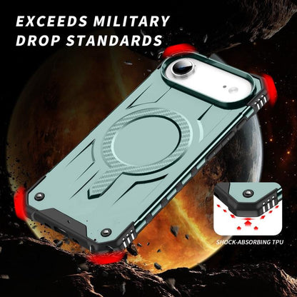 For iPhone Air Straship MagSafe TPU Hybrid PC Phone Case(Midnight Green) - iPhone Air Cases by buy2fix | Online Shopping UK | buy2fix