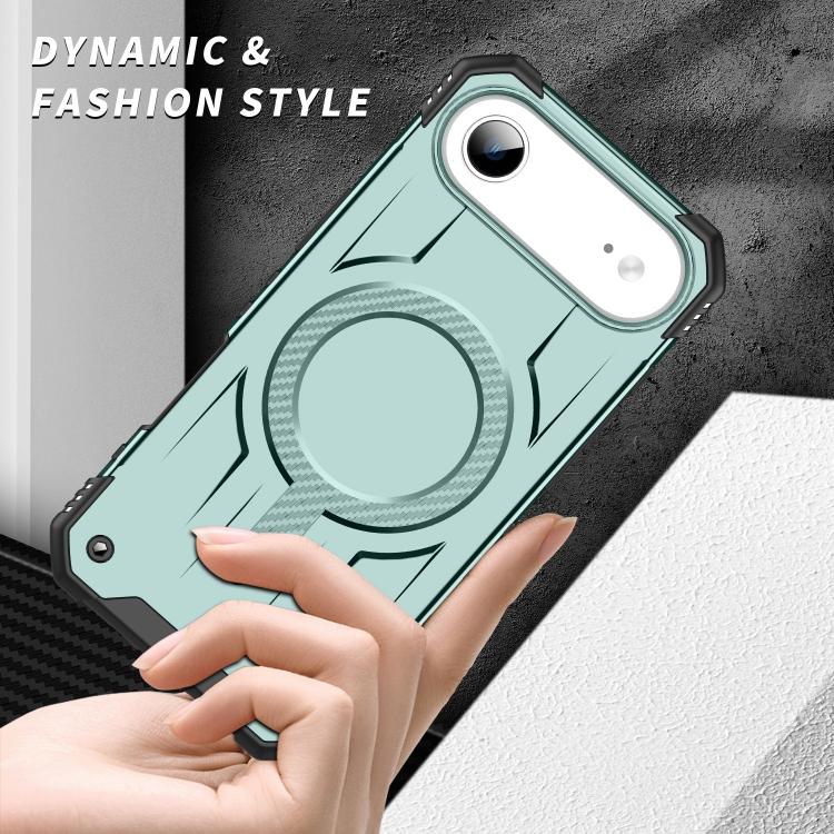 For iPhone Air Straship MagSafe TPU Hybrid PC Phone Case(Midnight Green) - iPhone Air Cases by buy2fix | Online Shopping UK | buy2fix
