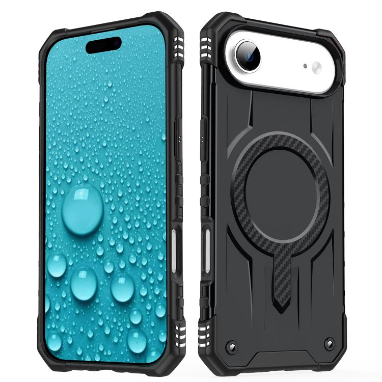 For iPhone Air Straship MagSafe TPU Hybrid PC Phone Case(Black) - iPhone Air Cases by buy2fix | Online Shopping UK | buy2fix