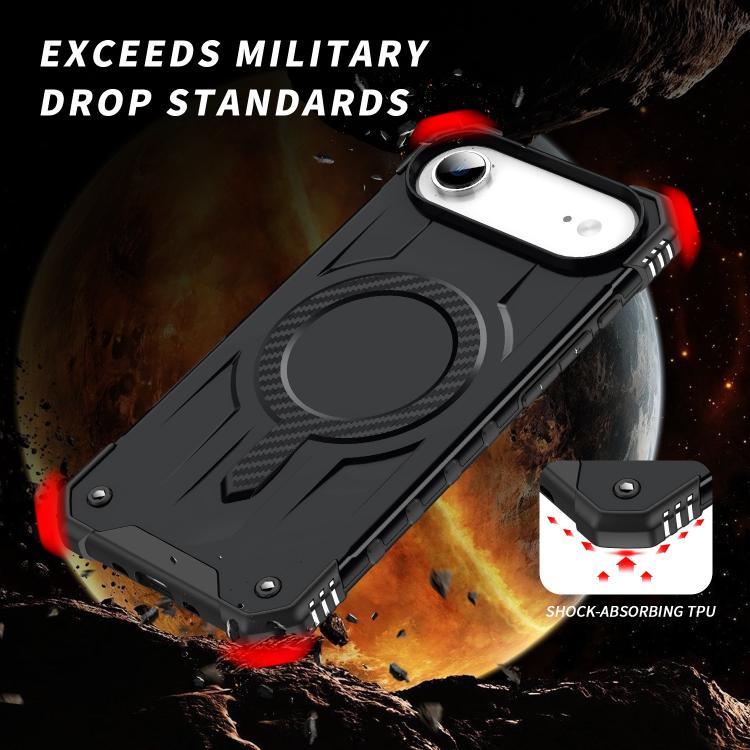 For iPhone Air Straship MagSafe TPU Hybrid PC Phone Case(Black) - iPhone Air Cases by buy2fix | Online Shopping UK | buy2fix