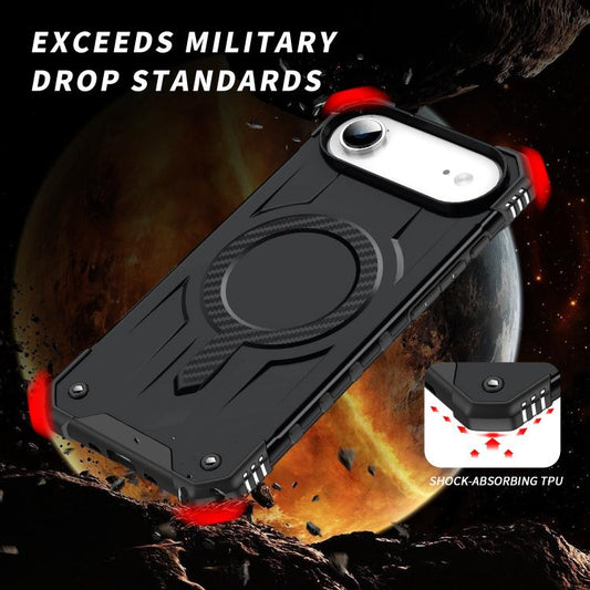 For iPhone Air Straship MagSafe TPU Hybrid PC Phone Case(Black) - iPhone Air Cases by buy2fix | Online Shopping UK | buy2fix