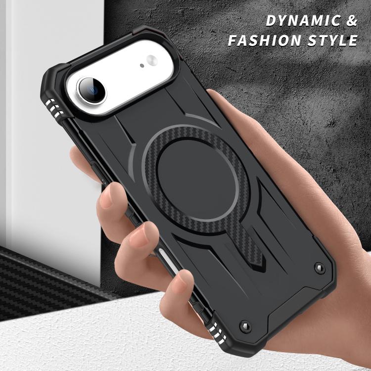 For iPhone Air Straship MagSafe TPU Hybrid PC Phone Case(Black) - iPhone Air Cases by buy2fix | Online Shopping UK | buy2fix