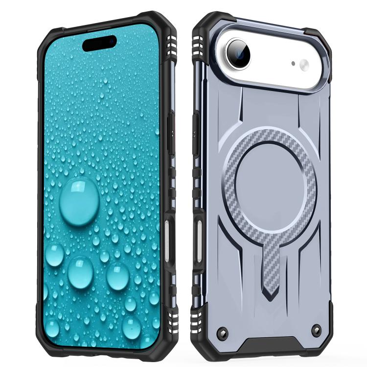 For iPhone Air Straship MagSafe TPU Hybrid PC Phone Case(Gray) - iPhone Air Cases by buy2fix | Online Shopping UK | buy2fix