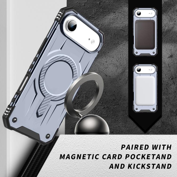 For iPhone Air Straship MagSafe TPU Hybrid PC Phone Case(Gray) - iPhone Air Cases by buy2fix | Online Shopping UK | buy2fix