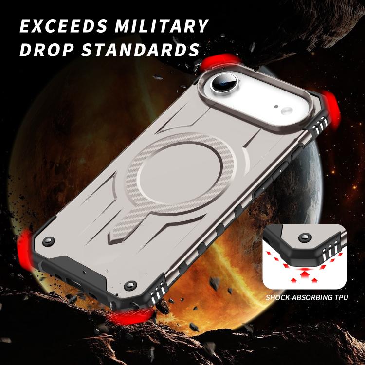 For iPhone Air Straship MagSafe TPU Hybrid PC Phone Case(Gold) - iPhone Air Cases by buy2fix | Online Shopping UK | buy2fix