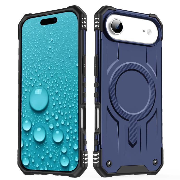 For iPhone Air Straship MagSafe TPU Hybrid PC Phone Case(Blue) - iPhone Air Cases by buy2fix | Online Shopping UK | buy2fix