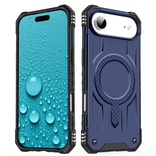 For iPhone Air Straship MagSafe TPU Hybrid PC Phone Case(Blue) - iPhone Air Cases by buy2fix | Online Shopping UK | buy2fix