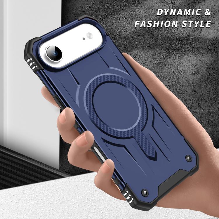 For iPhone Air Straship MagSafe TPU Hybrid PC Phone Case(Blue) - iPhone Air Cases by buy2fix | Online Shopping UK | buy2fix