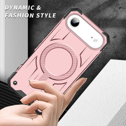 For iPhone Air Straship MagSafe TPU Hybrid PC Phone Case(Rose Gold) - iPhone Air Cases by buy2fix | Online Shopping UK | buy2fix