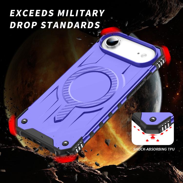 For iPhone Air Straship MagSafe TPU Hybrid PC Phone Case(Purple) - iPhone Air Cases by buy2fix | Online Shopping UK | buy2fix