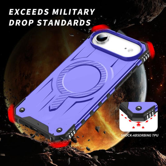 For iPhone Air Straship MagSafe TPU Hybrid PC Phone Case(Purple) - iPhone Air Cases by buy2fix | Online Shopping UK | buy2fix