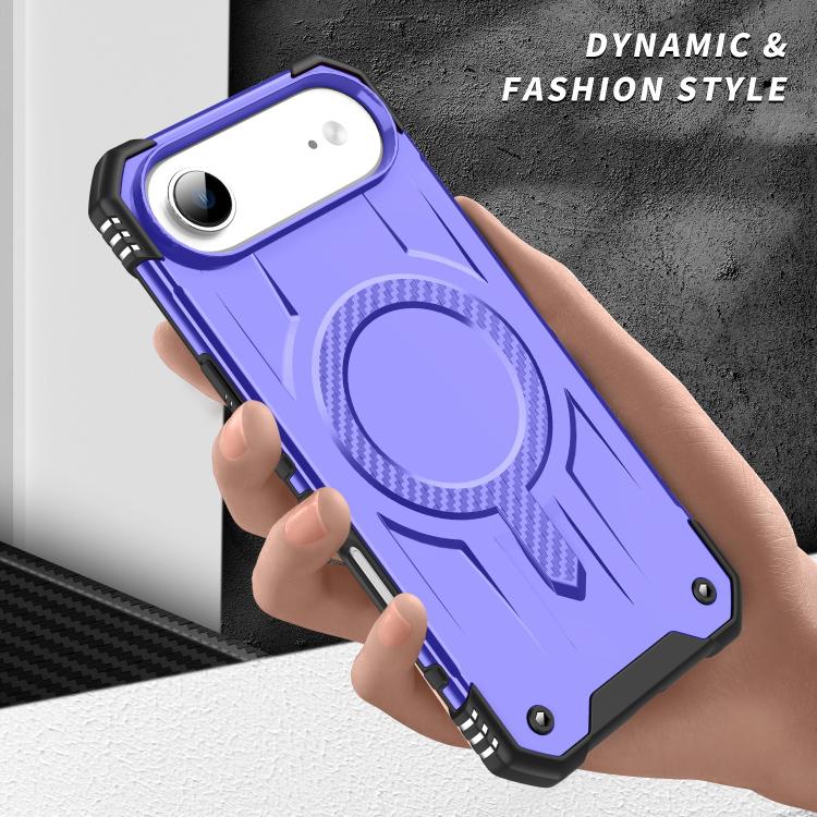 For iPhone Air Straship MagSafe TPU Hybrid PC Phone Case(Purple) - iPhone Air Cases by buy2fix | Online Shopping UK | buy2fix