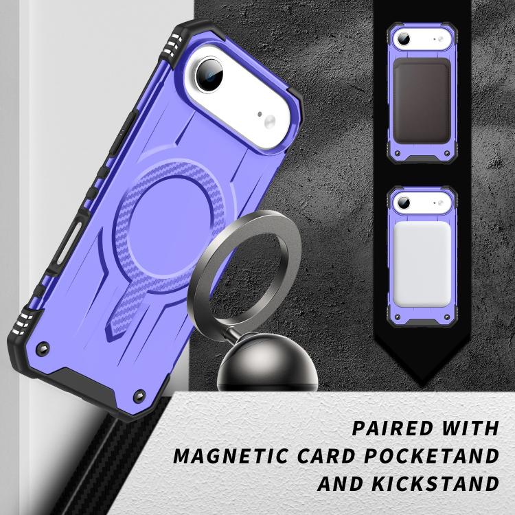 For iPhone Air Straship MagSafe TPU Hybrid PC Phone Case(Purple) - iPhone Air Cases by buy2fix | Online Shopping UK | buy2fix