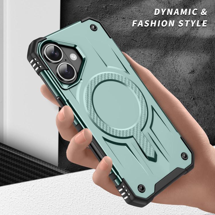 For iPhone 17 Straship MagSafe TPU Hybrid PC Phone Case(Midnight Green) - iPhone 17 Cases by buy2fix | Online Shopping UK | buy2fix