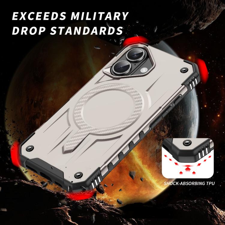 For iPhone 17 Straship MagSafe TPU Hybrid PC Phone Case(Gold) - iPhone 17 Cases by buy2fix | Online Shopping UK | buy2fix