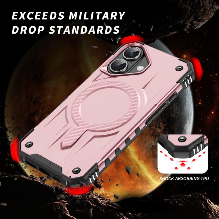 For iPhone 17 Straship MagSafe TPU Hybrid PC Phone Case(Rose Gold) - iPhone 17 Cases by buy2fix | Online Shopping UK | buy2fix