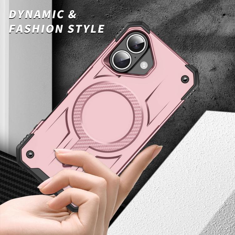 For iPhone 17 Straship MagSafe TPU Hybrid PC Phone Case(Rose Gold) - iPhone 17 Cases by buy2fix | Online Shopping UK | buy2fix