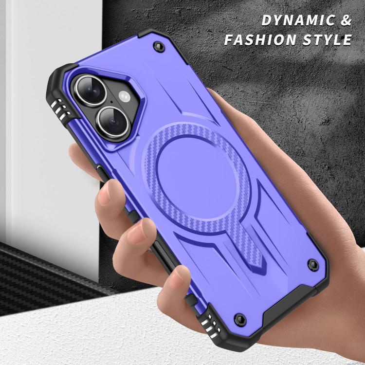 For iPhone 17 Straship MagSafe TPU Hybrid PC Phone Case(Purple) - iPhone 17 Cases by buy2fix | Online Shopping UK | buy2fix
