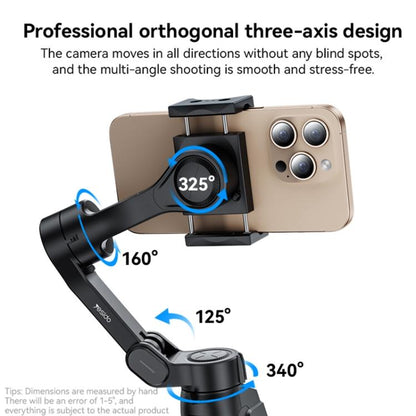 Yesido SF27 3 Axis Handheld Shooting Stabilizer(Black) - Handheld Gimbals by Yesido | Online Shopping UK | buy2fix