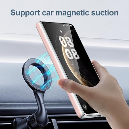 For Huawei Mate X6 SULADA Skin Feel Liquid Leather Shockproof Phone Case(Black) - Huawei Cases by SULADA | Online Shopping UK | buy2fix