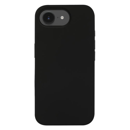 For iPhone 17e / 16e Liquid Silicone Phone Case(Black)