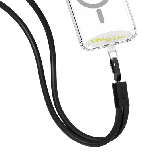 YOYOISLES Air Vogue Crossbody Phone Lanyard(Black) - Lanyards & Wrist Straps by YOYOISLES | Online Shopping UK | buy2fix