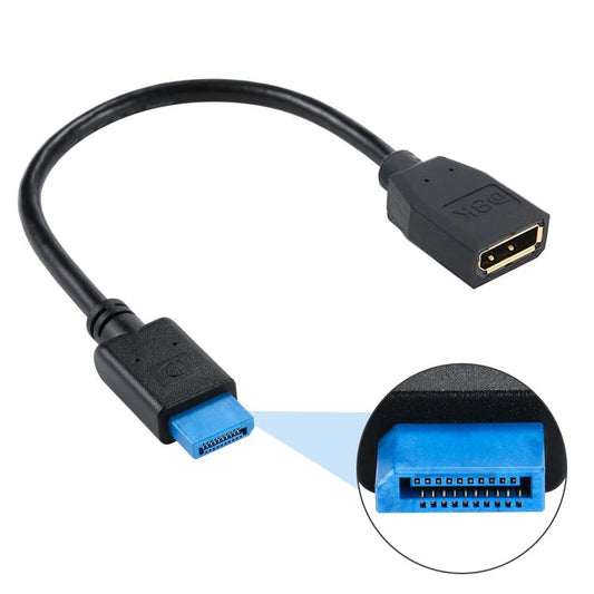 DisplayPort 8K DP1.4 Male to Female Connection Cable for Device Testing, Length:0.3m -  by buy2fix | Online Shopping UK | buy2fix