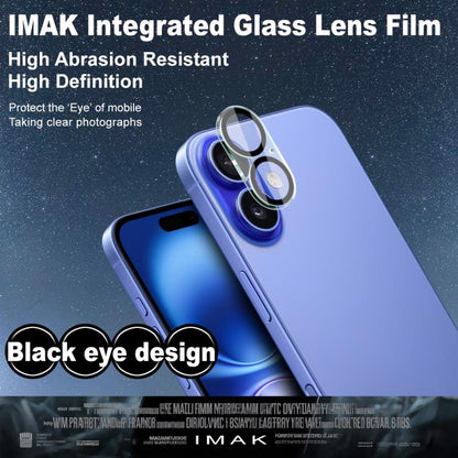 For iPhone 17 IMAK High Definition Integrated Rear Camera Glass Lens Film, Black Eye Design - iPhone 17 Tempered Glass by imak | Online Shopping UK | buy2fix
