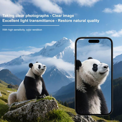 For iPhone 17 IMAK High Definition Integrated Rear Camera Glass Lens Film, Black Eye Design - iPhone 17 Tempered Glass by imak | Online Shopping UK | buy2fix