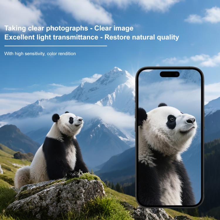 For iPhone 17 Air IMAK High Definition Integrated Rear Camera Glass Lens Film, Black Eye Design - iPhone 17 Air Tempered Glass by imak | Online Shopping UK | buy2fix