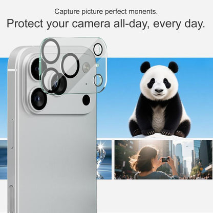 For iPhone 17 Pro Max IMAK High Definition Integrated Rear Camera Glass Lens Film, Black Eye Design - iPhone 17 Pro Max Tempered Glass by imak | Online Shopping UK | buy2fix