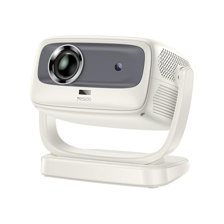 Yesido TV13 1280x720P 190ANSI Android 9.0 Series Smart Projector, Plug:UK Plug(Beige) - LED Projector by Yesido | Online Shopping UK | buy2fix