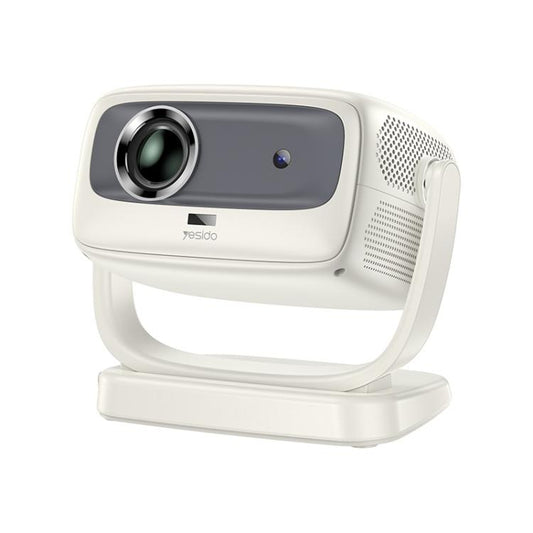 Yesido TV13 1280x720P 190ANSI Android 9.0 Series Smart Projector, Plug:UK Plug(Beige) - LED Projector by Yesido | Online Shopping UK | buy2fix